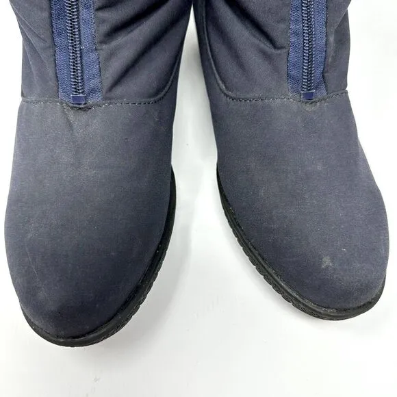 Toe Warmers of Canada Womens Nylon Fur Lined Waterproof Boots Size 12M
