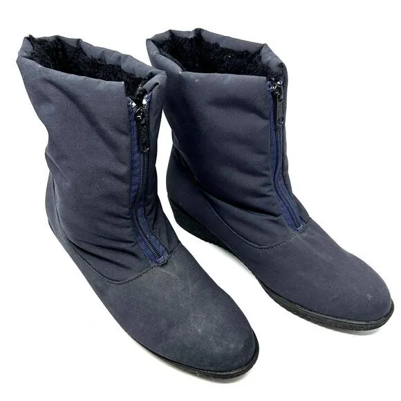 Toe Warmers of Canada Womens Nylon Fur Lined Waterproof Boots Size 12M