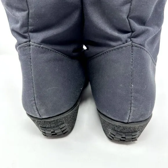 Toe Warmers of Canada Womens Nylon Fur Lined Waterproof Boots Size 12M