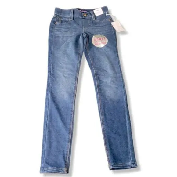 Tommy Bahama Kid's Girl Blue Stretchy Comfy Super Soft Knit Jegging Size 5