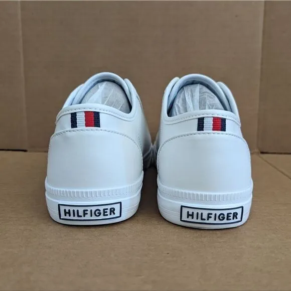 Tommy Hilfiger Anni White Slip-On Athletic Sneakers Womens Size 8