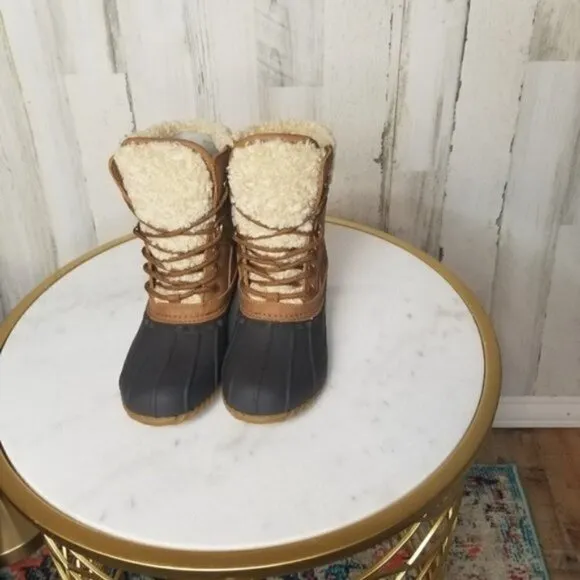 Tommy Hilfiger Rainah Faux Fur-Lined Water-Resistant Boots