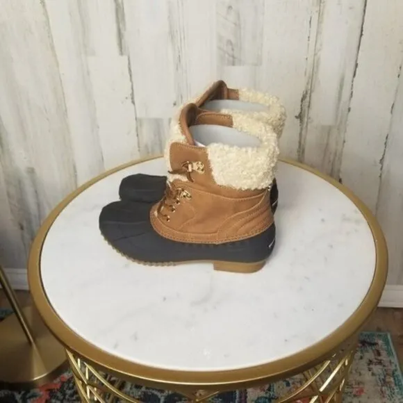 Tommy Hilfiger Rainah Faux Fur-Lined Water-Resistant Boots