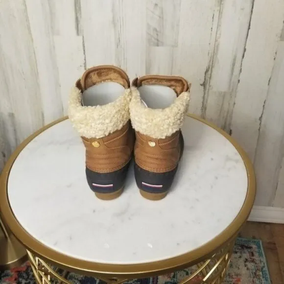 Tommy Hilfiger Rainah Faux Fur-Lined Water-Resistant Boots