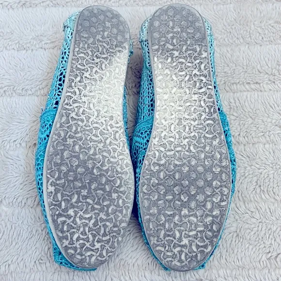Toms Classics Baltic Dip-Dyed Ombre Crochet Flats