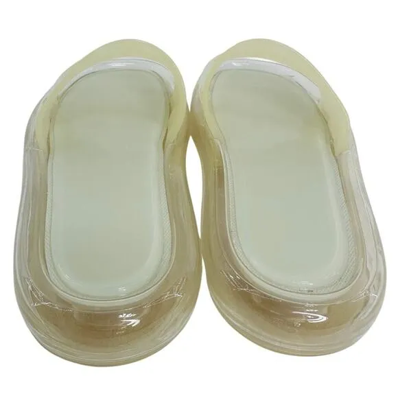 Tory Burch Bubble Jelly Slides Sandals in New Ivory size 7
