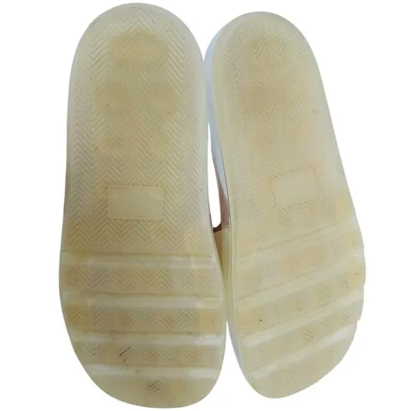 Tory Burch Bubble Jelly Slides Sandals in New Ivory size 7