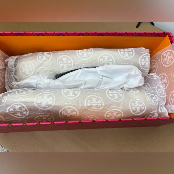 Tory Burch Cream Ballet Flats
