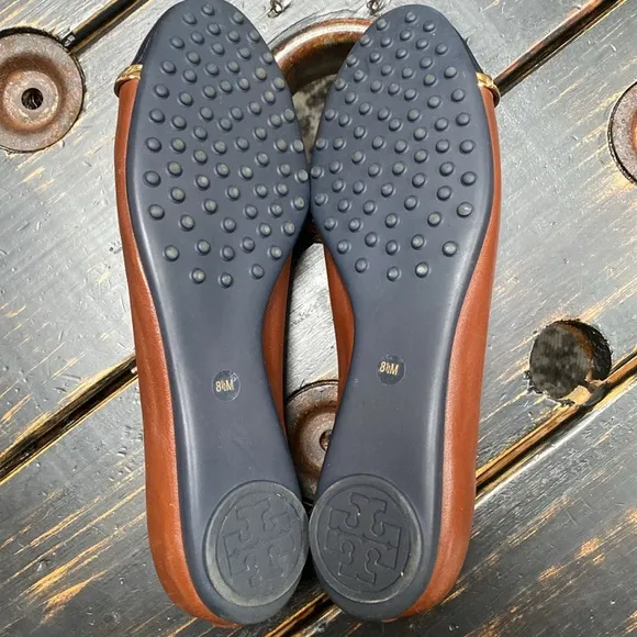 Tory Burch Lacy Driver Flat - Size 8.5