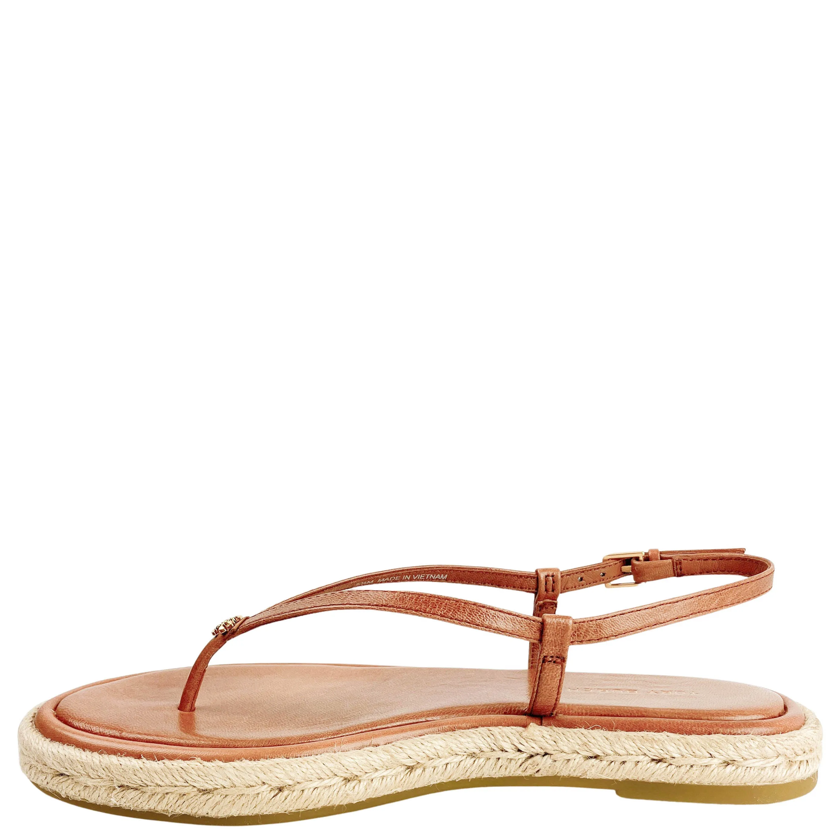 Tory Burch Logo Espadrilles in Tan