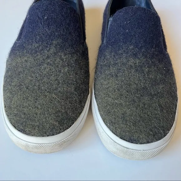 Tory Burch Stardust Ombré Leather Wool Sneakers
