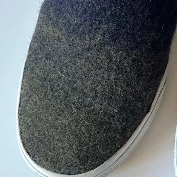 Tory Burch Stardust Ombré Leather Wool Sneakers