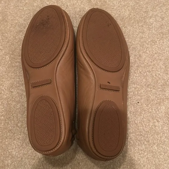 Tory Burch Tan Ballet Flats