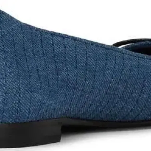 Tory Burch Women's Navy Ballet Flats