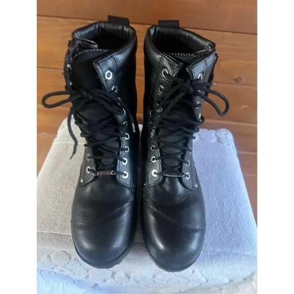 Tourmaster Coaster WP Mens Road Boots Black Sz 8.5 NIB