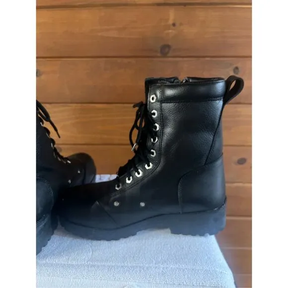 Tourmaster Coaster WP Mens Road Boots Black Sz 8.5 NIB