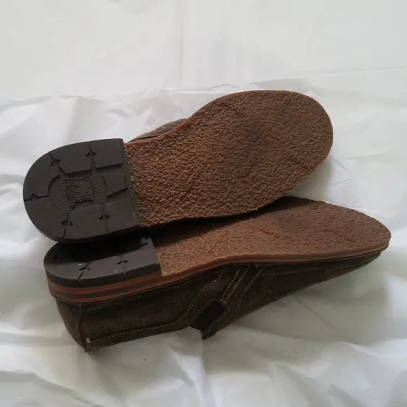Trask leather loafers