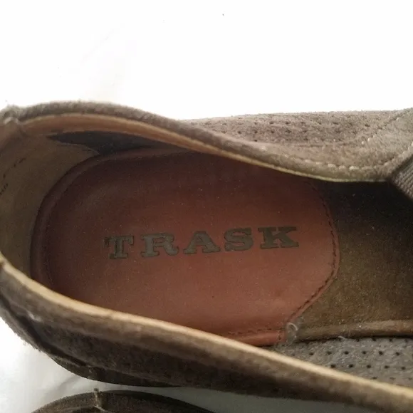Trask leather loafers