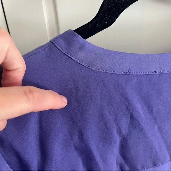 Tuckernuck Hyacinth House | NEW Purple Amie Blouson Sleeve Mini Dress Size XXL