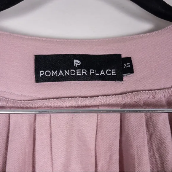 Tuckernuck Pomander Place Pink Finley Flutter Sleeve Dress
