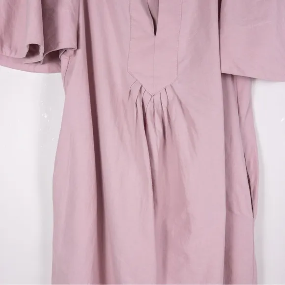 Tuckernuck Pomander Place Pink Finley Flutter Sleeve Dress
