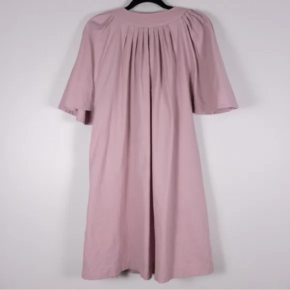 Tuckernuck Pomander Place Pink Finley Flutter Sleeve Dress