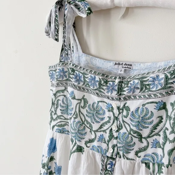 Tuckernuck x Juliet Dunn Poppy Tie Dress Sz 2 (M)