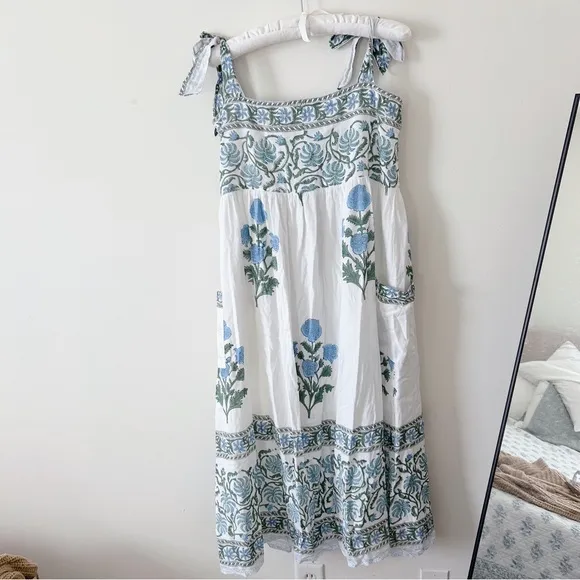 Tuckernuck x Juliet Dunn Poppy Tie Dress Sz 2 (M)