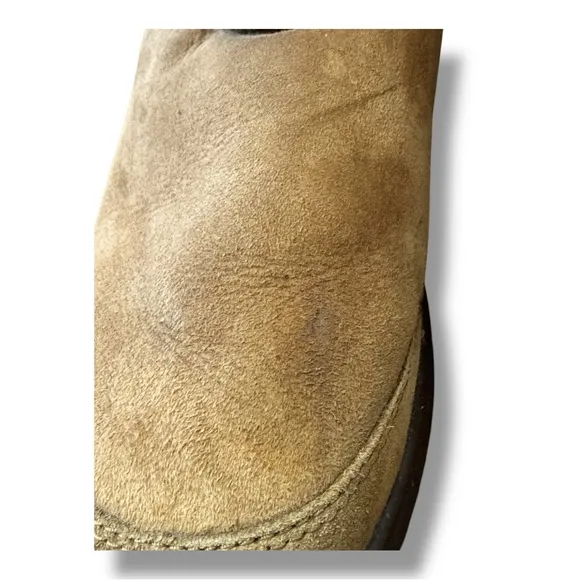 UGG Australia Ultimate Short 5275 Mid Calf Boots Chestnut Suede Women's Size 7