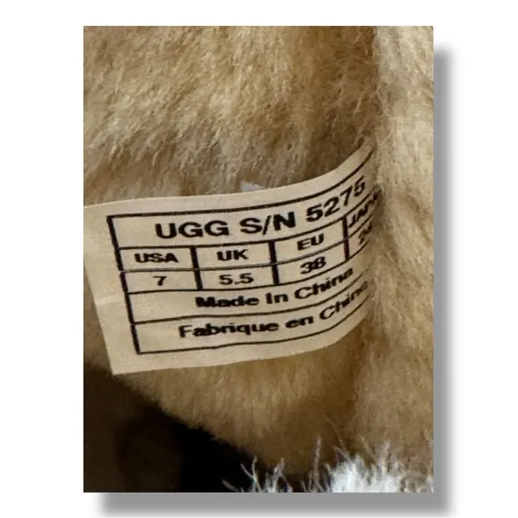 UGG Australia Ultimate Short 5275 Mid Calf Boots Chestnut Suede Women's Size 7
