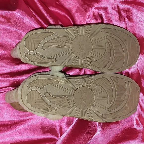 UGG BOOTS - CHESTNUT WITH FUR