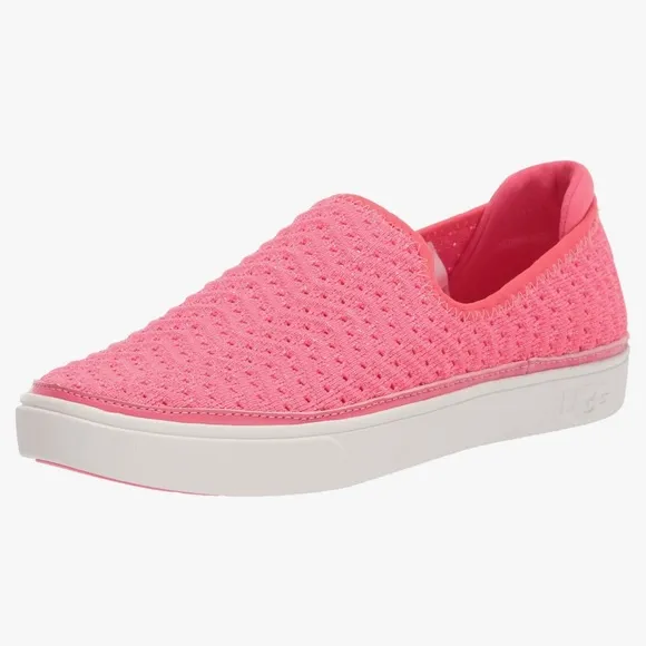 UGG Caplan Pink Mesh Slip On Sneakers Size 5.5