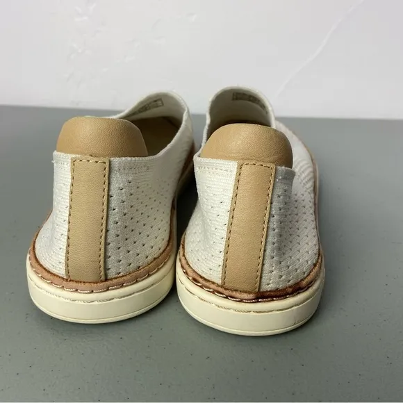 UGG Casual Slip On Knit Sneakers Loafers Sammy White Women's 8 1016756