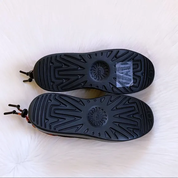 UGG Classic Boom Slip On Black Sneakers