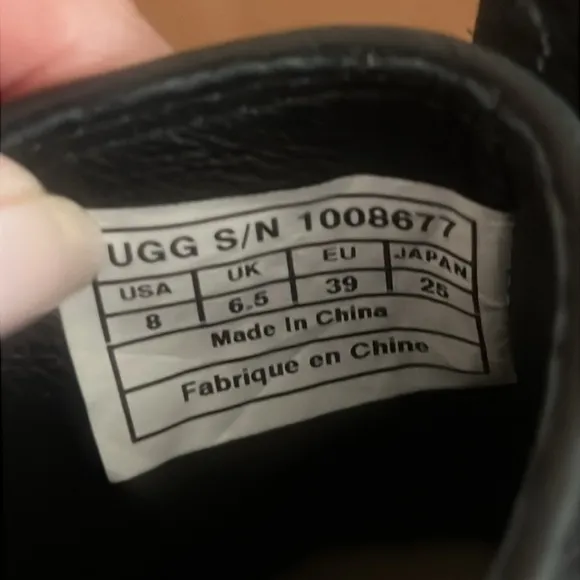 UGG® Demi Boots for Women/Black/Size 8