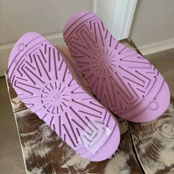 Ugg Disco Strip Slides Size 10