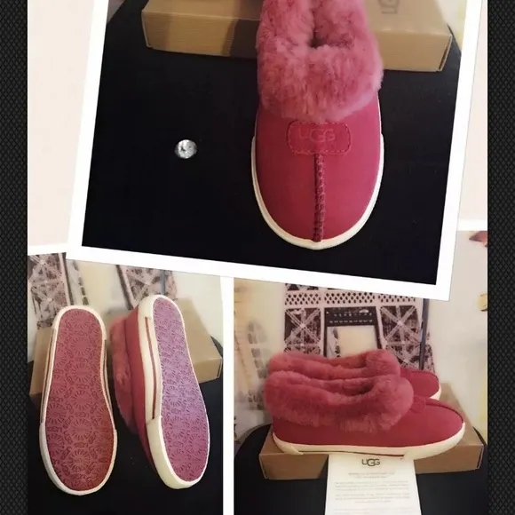 Ugg fury sneaks slides in youth K RYLAN Sheepskin