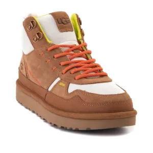 UGG Highland Hi Heritage Sneaker Boot Chestnut Size 8 NWOB