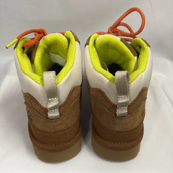 UGG Highland Hi Heritage Sneaker Boot Chestnut Size 8 NWOB