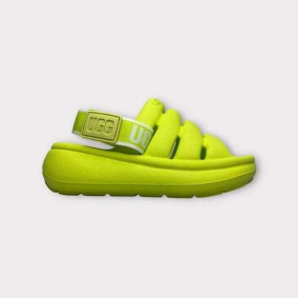 Ugg Key Lime Sports Yeah Slides