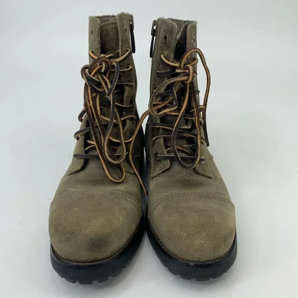 UGG Kilmer II Boots Womens 6 Side Zip Water Resistant Sherpa Fur Lined Lace Up