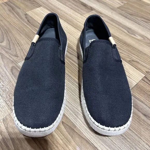 UGG Luciah Slip On Sneakers Women's Round Toe Espadrille Inspired‎ Black Size 9
