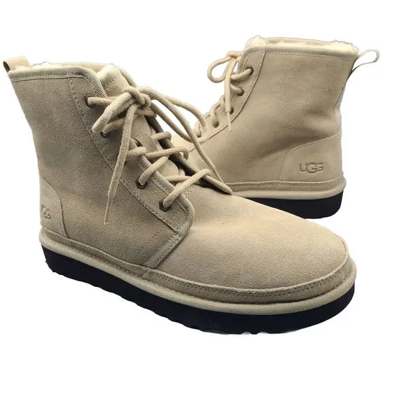 UGG Mens NEUMEL High Suede Lined LACE-UP CHUKKA BOOTS 1130711 Sz 9 43 New