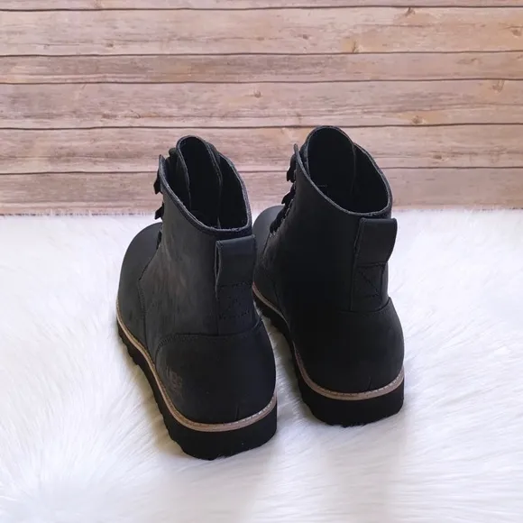 UGG Men’s Ritter Black Leather Waterproof Boots