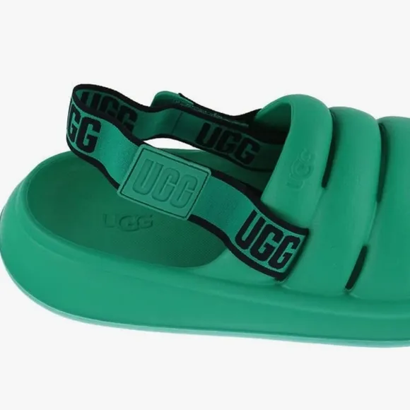 UGG Men's Sport Yeah Sandals Slides Beach Slingbacks Emerald Green