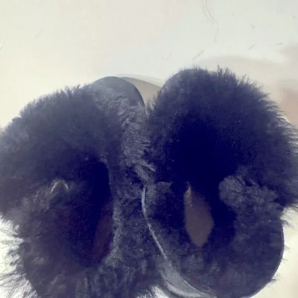 UGG Mini Bailey Button Sheepskin-Lined Suede Ankle Boots