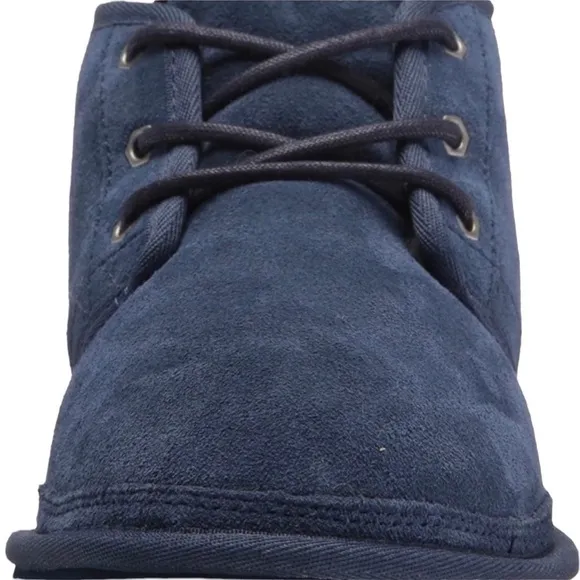 UGG Neumal Navy Blue Sherpa Lined Boots Size 7