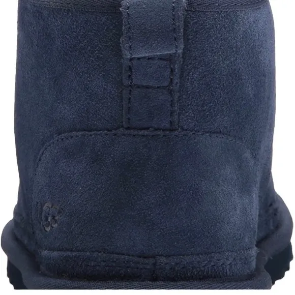 UGG Neumal Navy Blue Sherpa Lined Boots Size 7