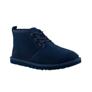 UGG Neumal Navy Blue Sherpa Lined Boots Size 7