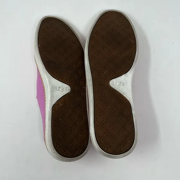 UGG Sammy pink slip on sneakers